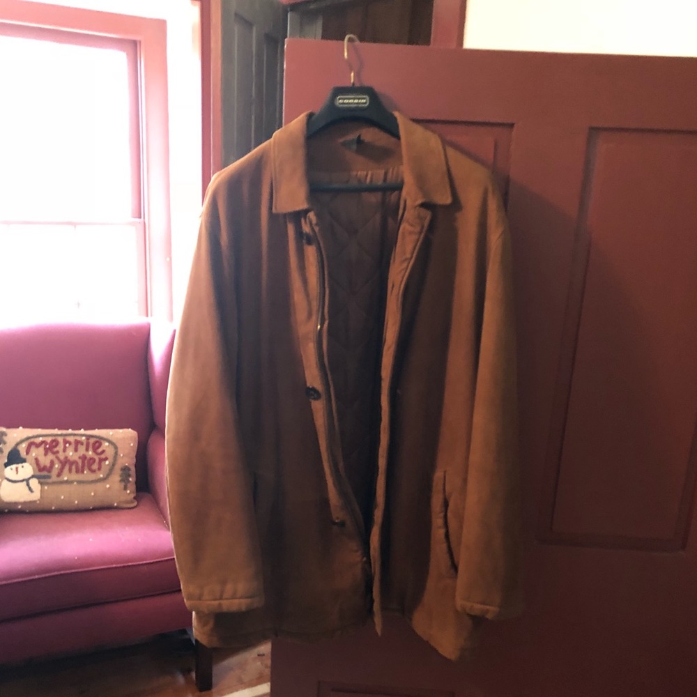 Tuttle Goatskin suede men’s coat. - Picture 2 of 3